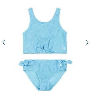 Hurley girls tankini top and bottoms swimsuit set
